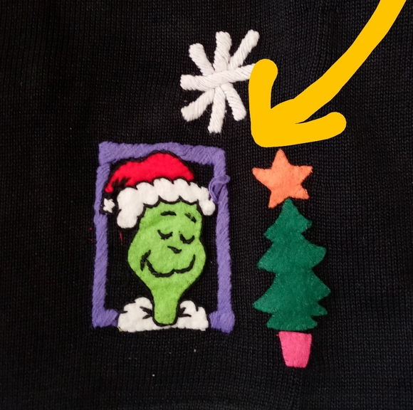 Vintage Michael Simon Dr. Seuss Cardigan Sweater 1999 - Picture 11 of 12